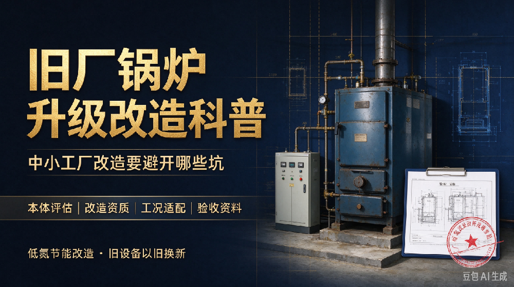 旧厂锅炉升级改造科普｜中小工厂改造要避开哪些坑？